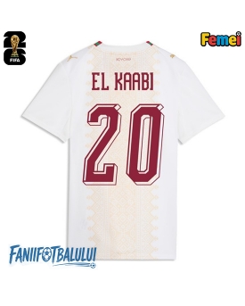 Maroc Ayoub El Kaabi #20 Echipament de Fotbal Replică Mondial 2026 Femei Deplasare
